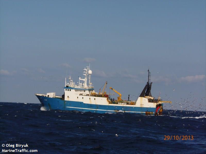 askur (Fishing Vessel) - IMO 8416865, MMSI 273347910, Call Sign UBUE3 under the flag of Russia