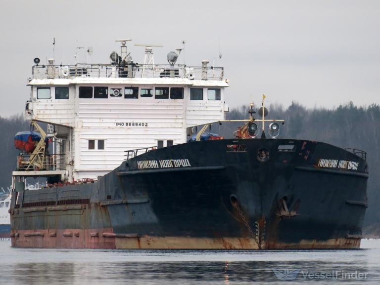 nizhniy novgorod (General Cargo Ship) - IMO 8889402, MMSI 273446280, Call Sign UDZN under the flag of Russia