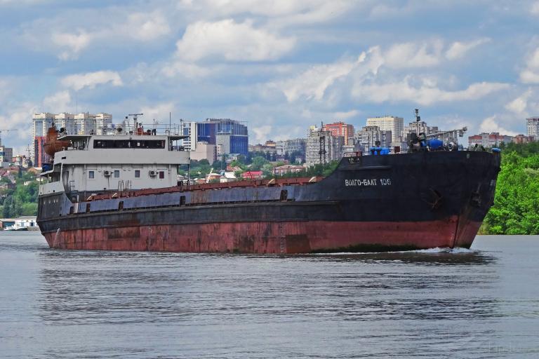 volgo-balt 106 (General Cargo Ship) - IMO 8230077, MMSI 273459650, Call Sign UCGP under the flag of Russia