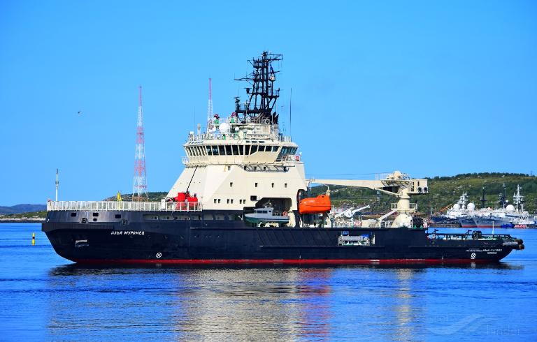 ilya muromets (Icebreaker) - IMO 9820233, MMSI 273542050, Call Sign UARM under the flag of Russia