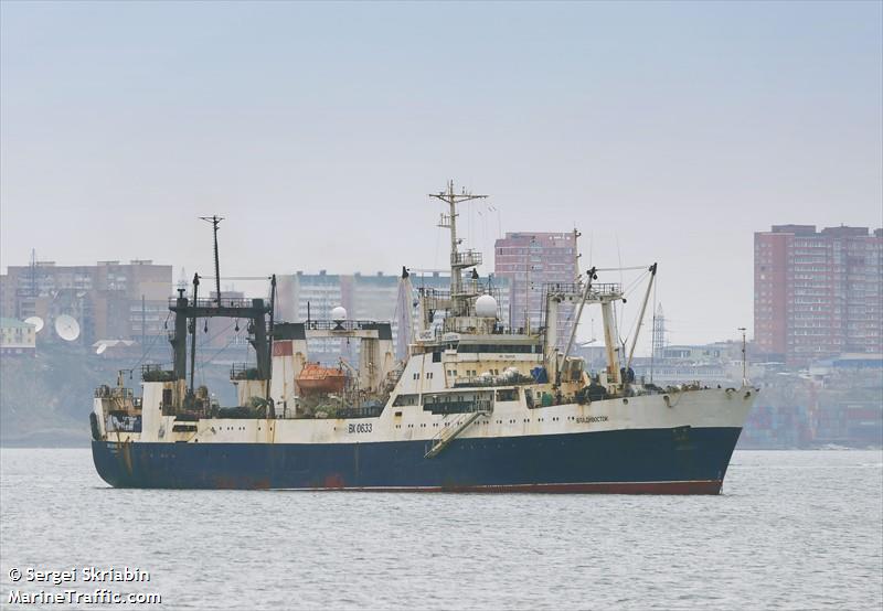 vladivostok (Fish Factory Ship) - IMO 9060429, MMSI 273819700, Call Sign UHDC under the flag of Russia