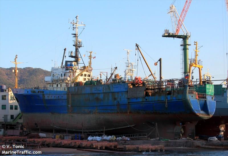 aydar (Fishing Vessel) - IMO 9077745, MMSI 273894200, Call Sign UCFG under the flag of Russia