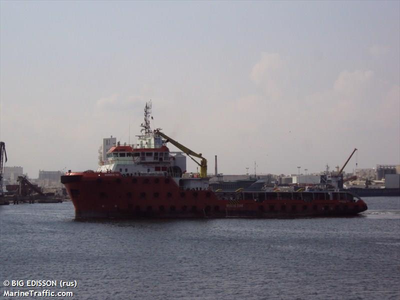 maridive 601 (Offshore Tug/Supply Ship) - IMO 9643374, MMSI 312894000, Call Sign V3PI3 under the flag of Belize