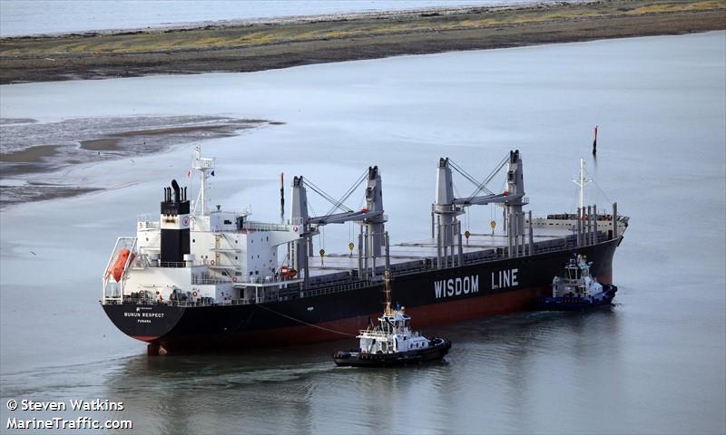 bunun respect (Bulk Carrier) - IMO 9890680, MMSI 353826000, Call Sign 3FVK5 under the flag of Panama