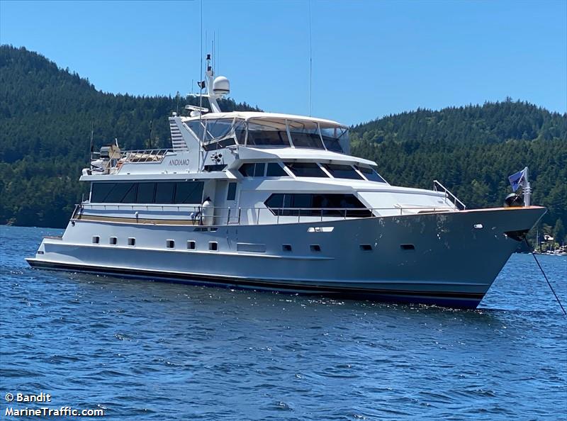 andiamo (Pleasure craft) - IMO , MMSI 368195910, Call Sign WDM3286 under the flag of United States (USA)