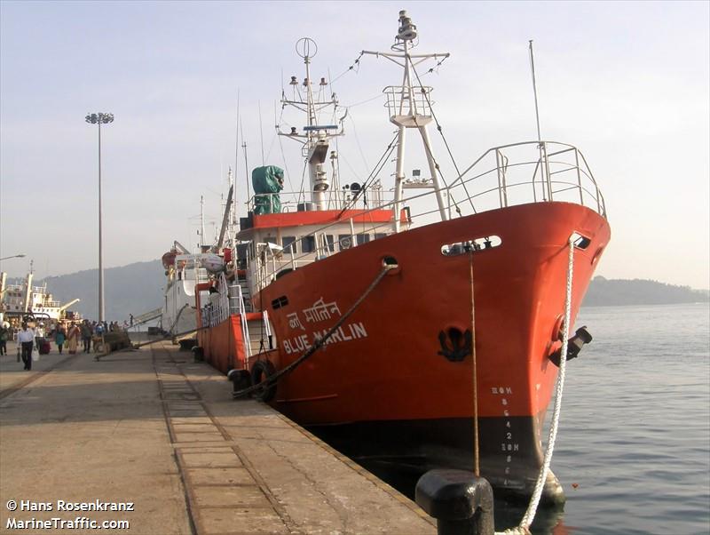 mfv.blue marlin (Fishing vessel) - IMO , MMSI 419031600, Call Sign VTSG under the flag of India