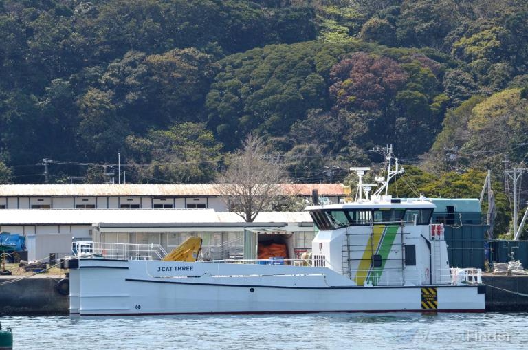jcat three (Offshore Tug/Supply Ship) - IMO 9776121, MMSI 431016432, Call Sign JD4924 under the flag of Japan