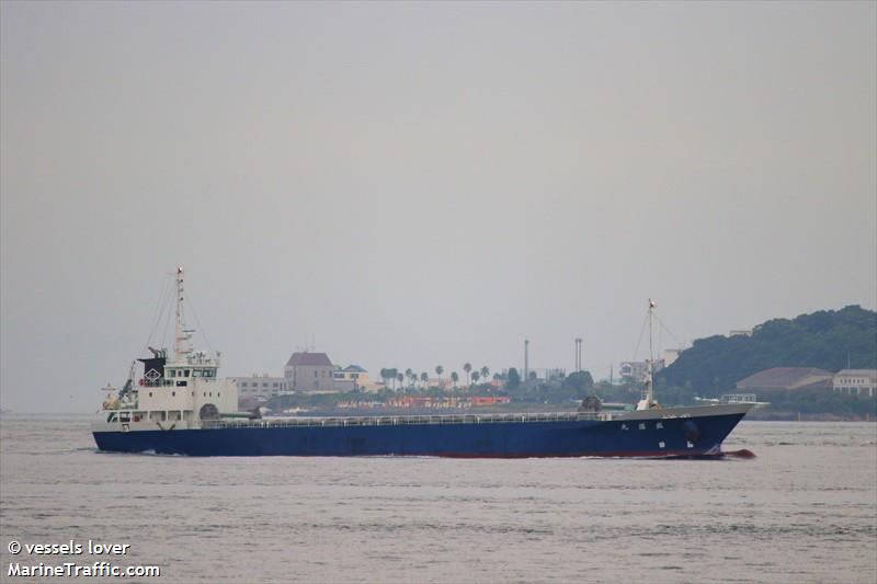 seishin maru (Cargo ship) - IMO , MMSI 431016984, Call Sign JD4969 under the flag of Japan