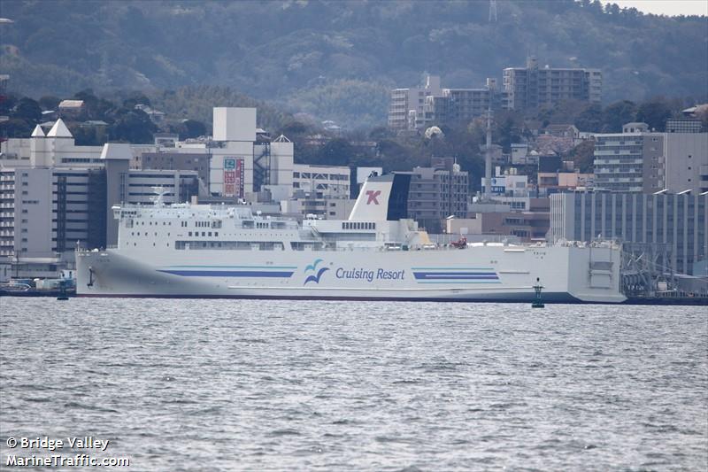 soleil (Passenger/Ro-Ro Cargo Ship) - IMO 9894571, MMSI 431017055, Call Sign 7KIN under the flag of Japan