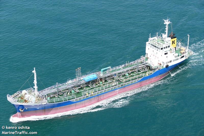 yuyo maru (Chemical Tanker) - IMO 9124067, MMSI 431100181, Call Sign JG5415 under the flag of Japan