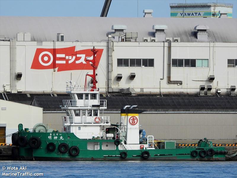 myojin maru no.31 (Tug) - IMO , MMSI 431602091, Call Sign JM6752 under the flag of Japan