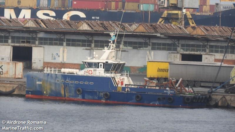 arzuv (Offshore Tug/Supply Ship) - IMO 9581904, MMSI 436000224, Call Sign UNDD under the flag of Kazakhstan