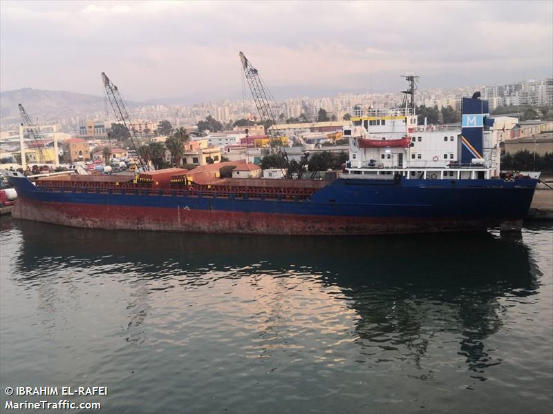 ghaydaa (General Cargo Ship) - IMO , MMSI 450612000, Call Sign ODUB under the flag of Lebanon