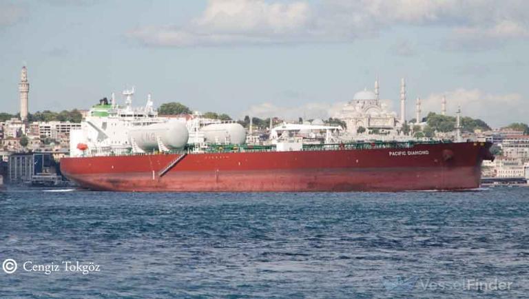 pacific diamond (Crude Oil Tanker) - IMO 9893046, MMSI 538009199, Call Sign V7A4441 under the flag of Marshall Islands