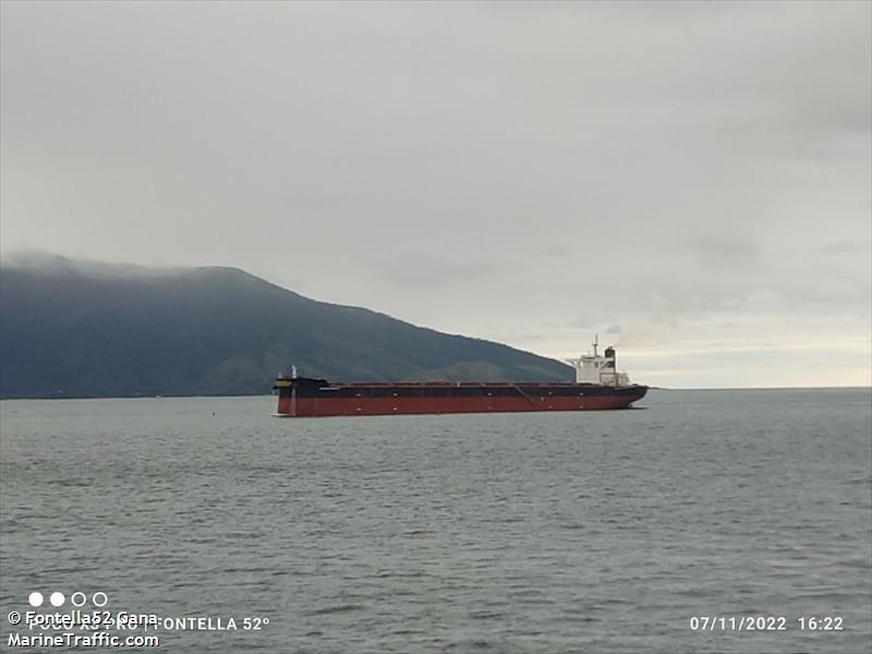 golden spray (Bulk Carrier) - IMO 9856945, MMSI 538009379, Call Sign V7A4661 under the flag of Marshall Islands