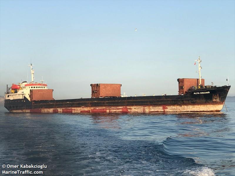 alfa orionis (General Cargo Ship) - IMO 8228036, MMSI 620656000, Call Sign D6A2686 under the flag of Comoros