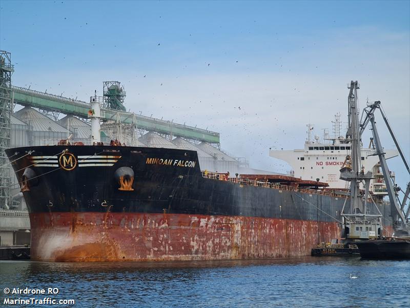 minoan falcon (Bulk Carrier) - IMO 9605841, MMSI 636020762, Call Sign 5LAP4 under the flag of Liberia