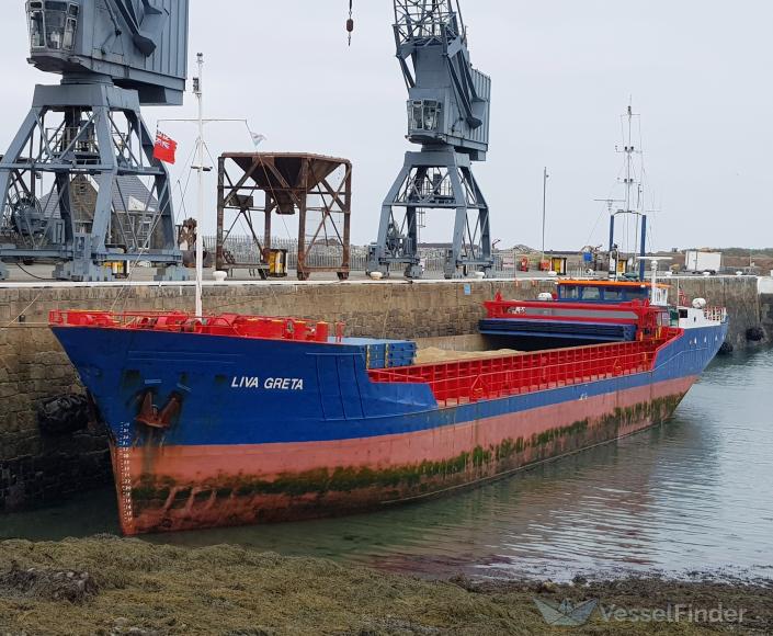 liva greta (General Cargo Ship) - IMO 8801072, MMSI 636020786, Call Sign 5LAS3 under the flag of Liberia