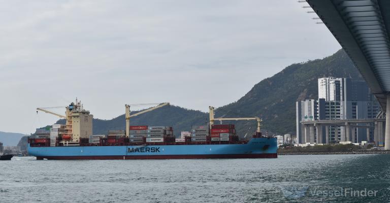 maersk nacka (Container Ship) - IMO 9893864, MMSI 636093009, Call Sign D5VC8 under the flag of Liberia