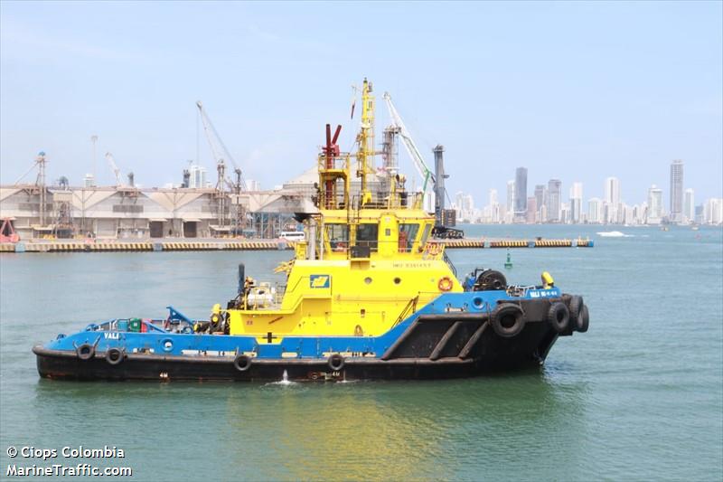 rm vali (Tug) - IMO 9381457, MMSI 730153546, Call Sign HKZM8 under the flag of Colombia