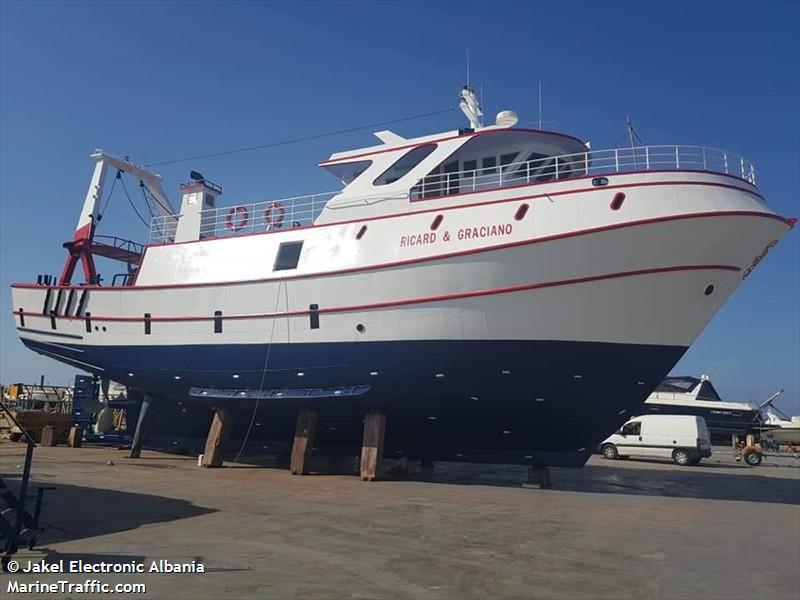 ricardgraciano (Fishing vessel) - IMO , MMSI 201100002, Call Sign P378 under the flag of Albania
