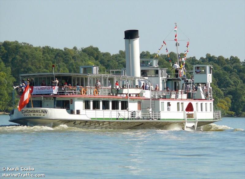 schoenbrunn (Passenger ship) - IMO , MMSI 203999295, Call Sign OED9023 under the flag of Austria
