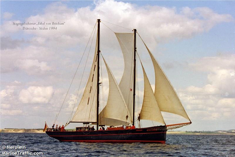 ethel von brixham (Sailing vessel) - IMO , MMSI 211350160, Call Sign DJTA under the flag of Germany