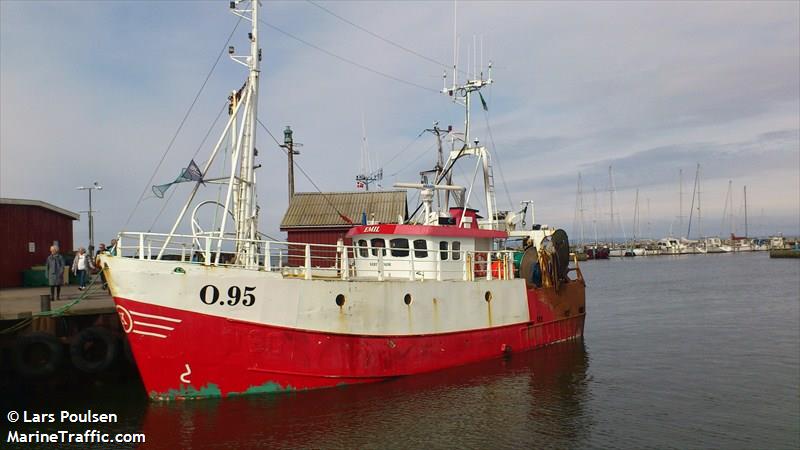 kathrine (Unknown) - IMO , MMSI 219005999, Call Sign OU3655 under the flag of Denmark