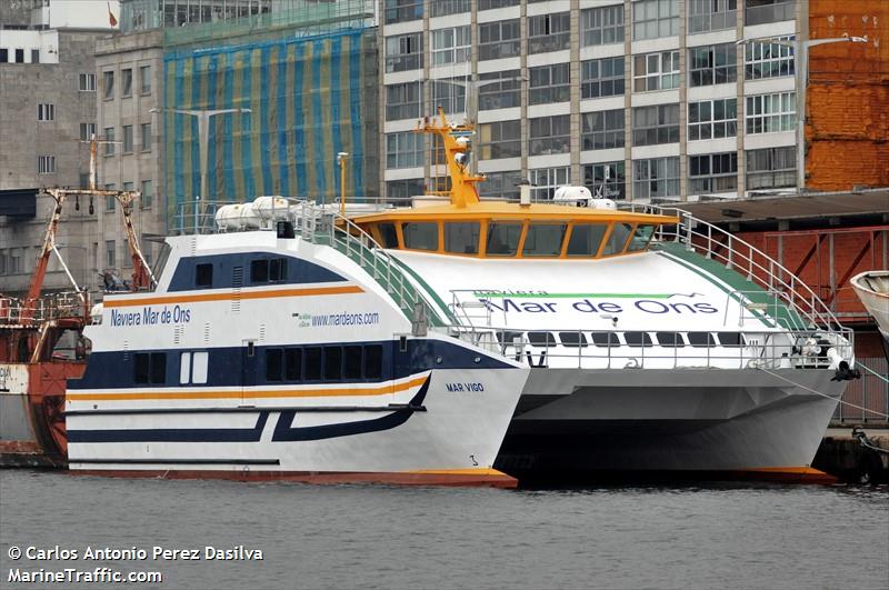 mar vigo (Passenger ship) - IMO , MMSI 224011930, Call Sign EAZJ under the flag of Spain