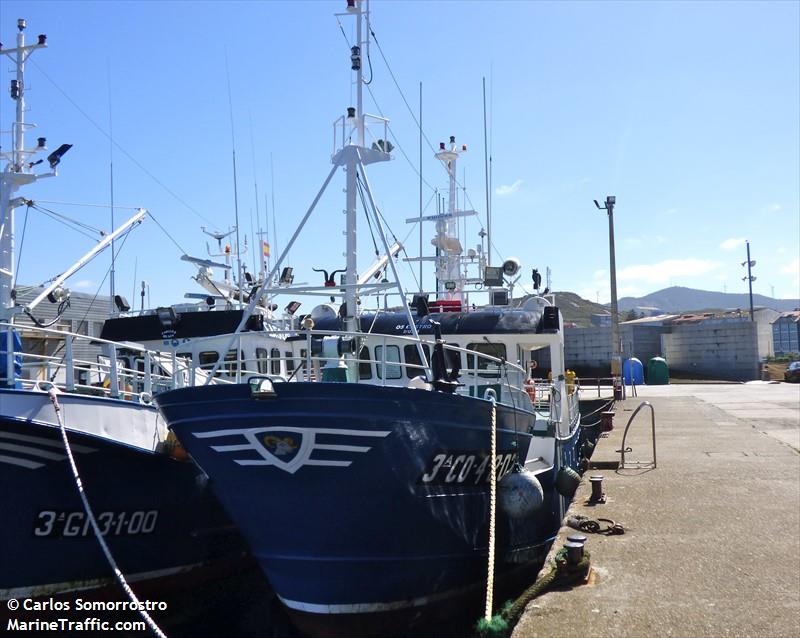 os castro (Fishing Vessel) - IMO 8691726, MMSI 224095620, Call Sign ECEN under the flag of Spain