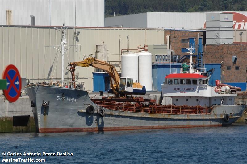 vidal cuarto (Hopper Dredger) - IMO 7004457, MMSI 224123820, Call Sign EAFW under the flag of Spain