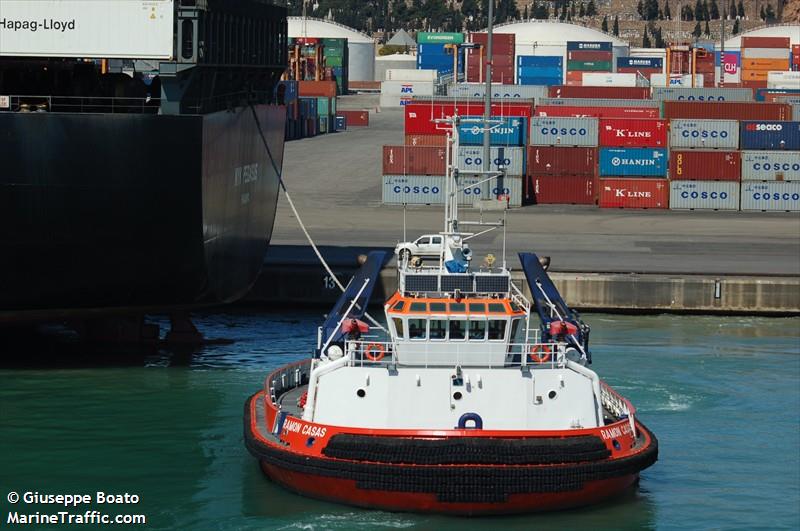 ramon casas (Tug) - IMO 9328962, MMSI 224157350, Call Sign EBSI under the flag of Spain