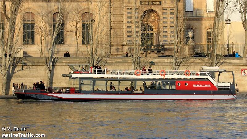 marcel carne (Passenger ship) - IMO , MMSI 226007370, Call Sign FM4751 under the flag of France