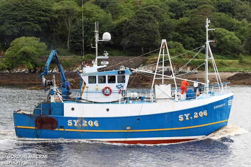 sardonyxbf206 (Fishing vessel) - IMO , MMSI 234311000, Call Sign MQUY6 under the flag of United Kingdom (UK)