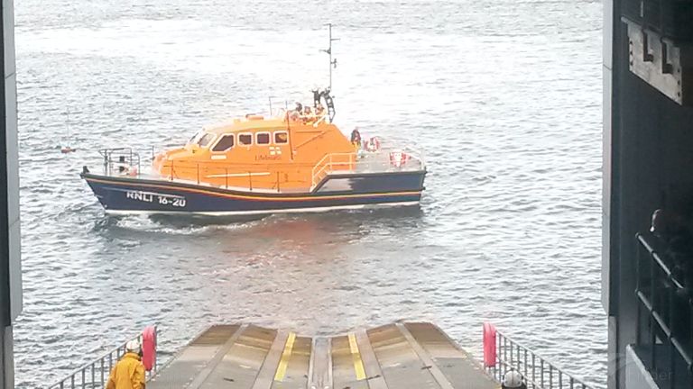 rnli lifeboat 16-20 (SAR) - IMO , MMSI 235069212, Call Sign 2BTM4 under the flag of United Kingdom (UK)