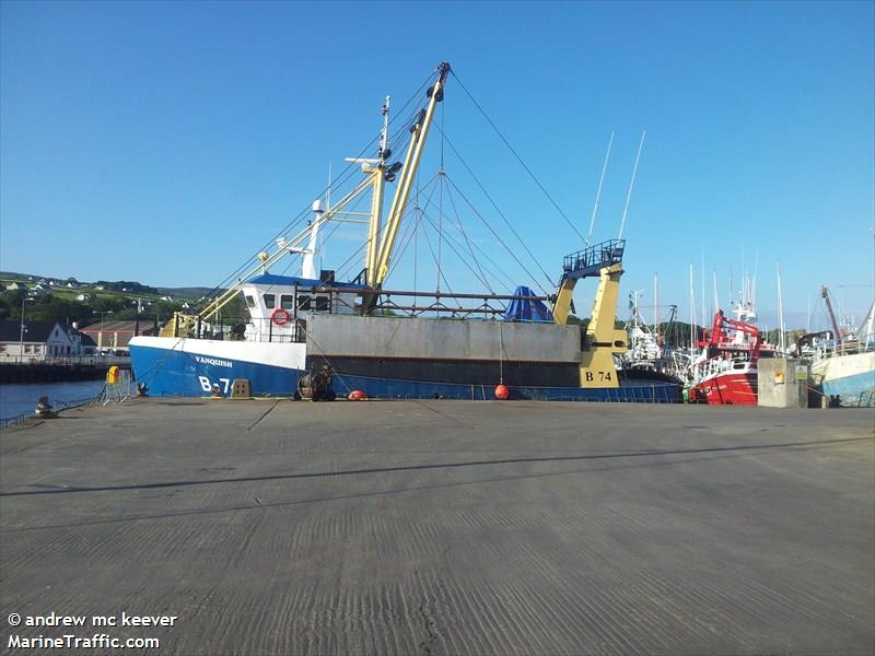 vanquish (Fishing Vessel) - IMO 8997572, MMSI 235089955, Call Sign 2FBW2 under the flag of United Kingdom (UK)