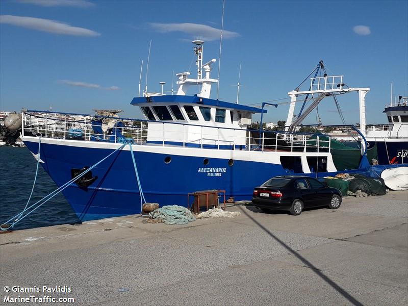 alexandros x (Fishing vessel) - IMO 8539289, MMSI 239321000, Call Sign SW2004 under the flag of Greece