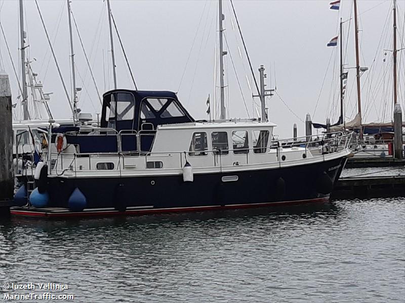 sjouwerman (Pleasure craft) - IMO , MMSI 244260962, Call Sign PC5053 under the flag of Netherlands