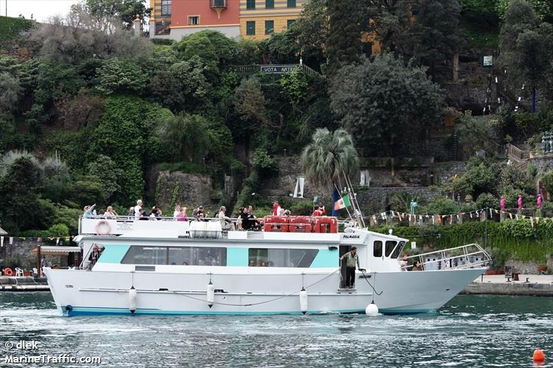 palmaria (Passenger ship) - IMO , MMSI 247105700, Call Sign IVZG under the flag of Italy