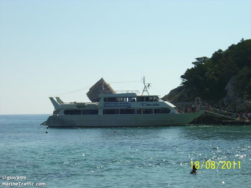 mn davide (Passenger ship) - IMO , MMSI 247106600, Call Sign IPZW under the flag of Italy