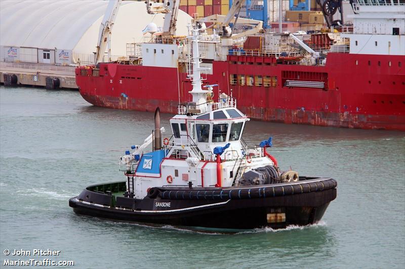 sansone (Tug) - IMO 9844291, MMSI 247381500, Call Sign INNR2 under the flag of Italy