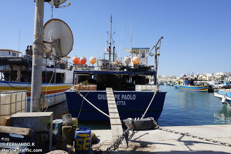 giuseppe paolo (Fishing vessel) - IMO , MMSI 256000513, Call Sign 9H8777 under the flag of Malta