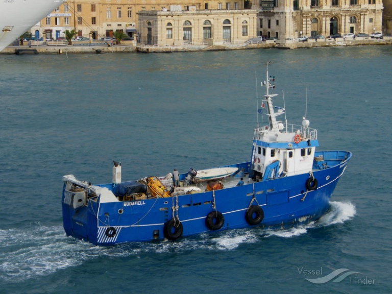 budafell (Fishing Support Vessel) - IMO , MMSI 256000527, Call Sign 9H8646 under the flag of Malta
