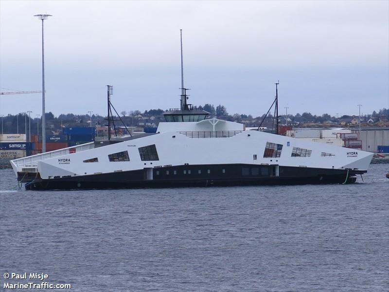 hydra (Passenger/Ro-Ro Cargo Ship) - IMO 9887530, MMSI 258001700, Call Sign LFWX under the flag of Norway