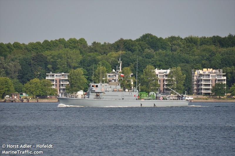 orp mielno (Military ops) - IMO , MMSI 261260000, Call Sign SOWK under the flag of Poland