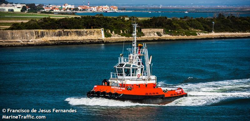 castelo de viana (Tug) - IMO 9289439, MMSI 263601540, Call Sign CSXV8 under the flag of Portugal