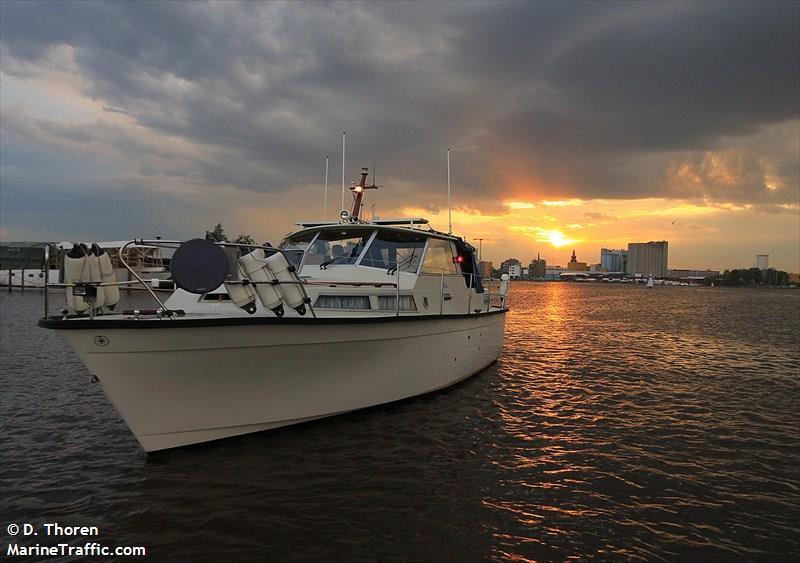 belinda (Pleasure craft) - IMO , MMSI 265526430, Call Sign SB9891 under the flag of Sweden