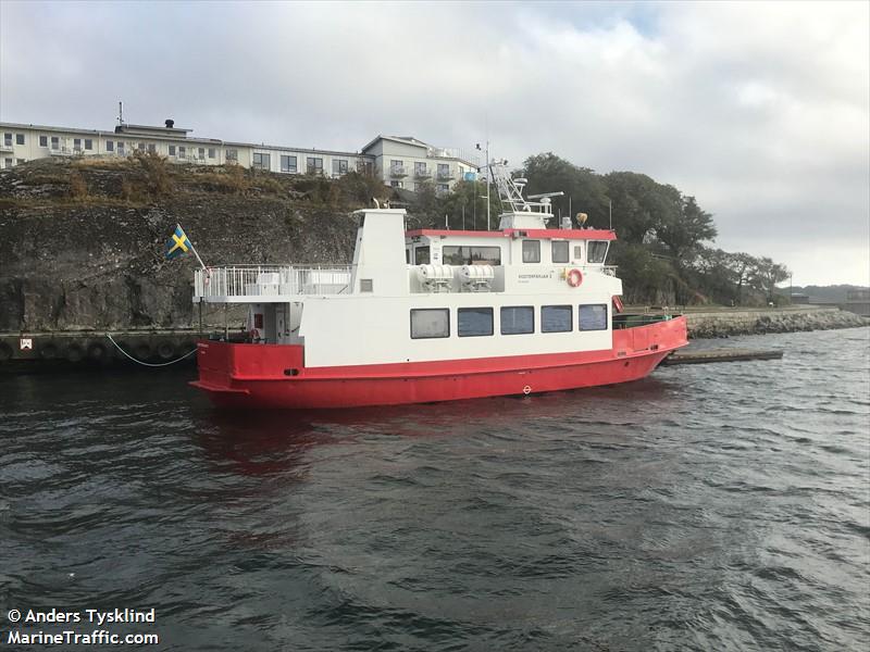 kosterfarjan 2 (Passenger ship) - IMO , MMSI 265607730, Call Sign SIKF under the flag of Sweden