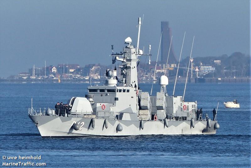 swedish warship p12 (Military ops) - IMO , MMSI 266033000, Call Sign SLFP under the flag of Sweden