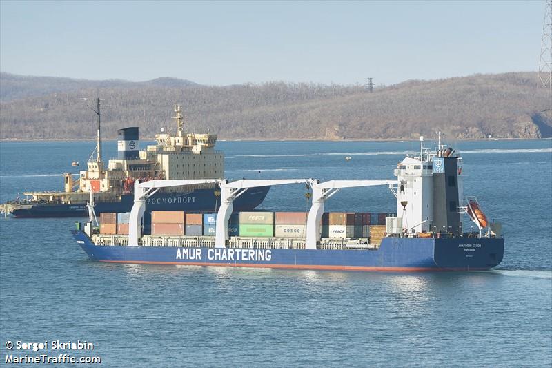 anatoliy sukhov (General Cargo Ship) - IMO 9164029, MMSI 273298140, Call Sign UBYV7 under the flag of Russia